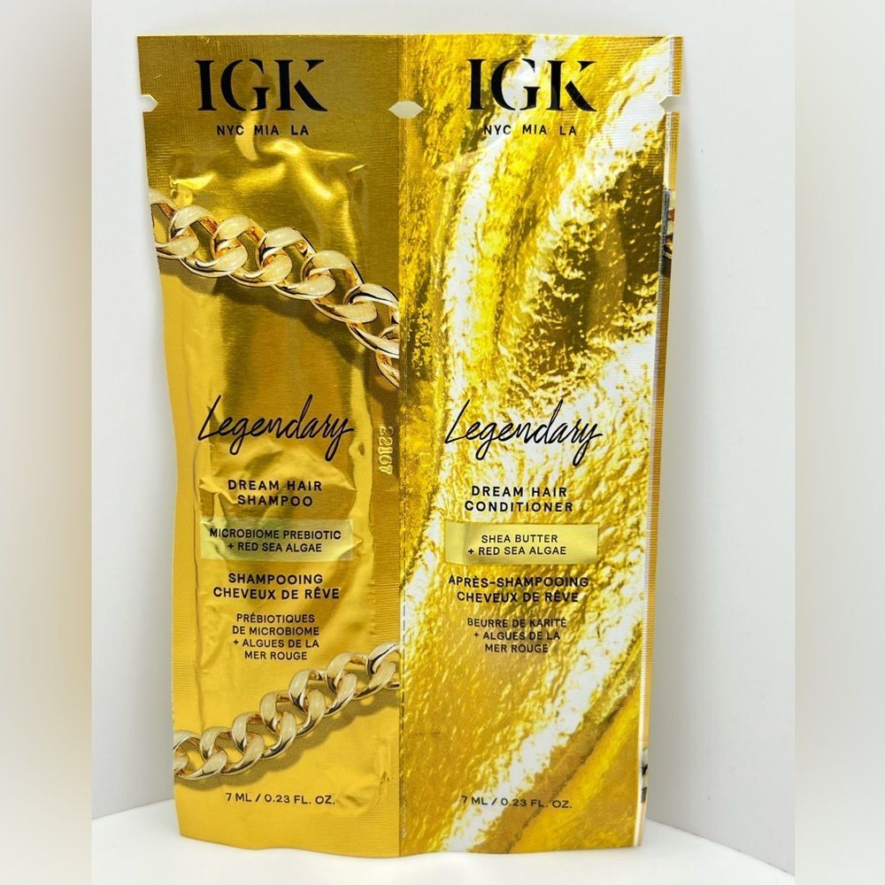 🌺$FREE ~ IGK Legendary Dream Hair Shampoo & Conditioner DUO ~ NEW